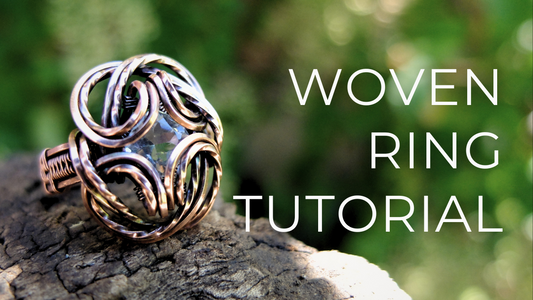 How to Make This Wire Wrapped Ring with a Faceted Stone