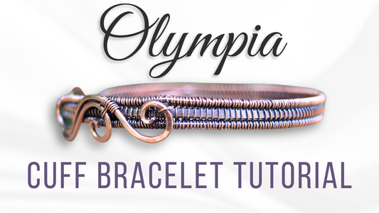 "Olympia" Cuff Bracelet Tutorial