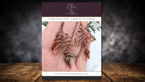 "Celtic Christmas Tree" Earrings Tutorial "Celtic Christmas Tree" Earrings Tutorial