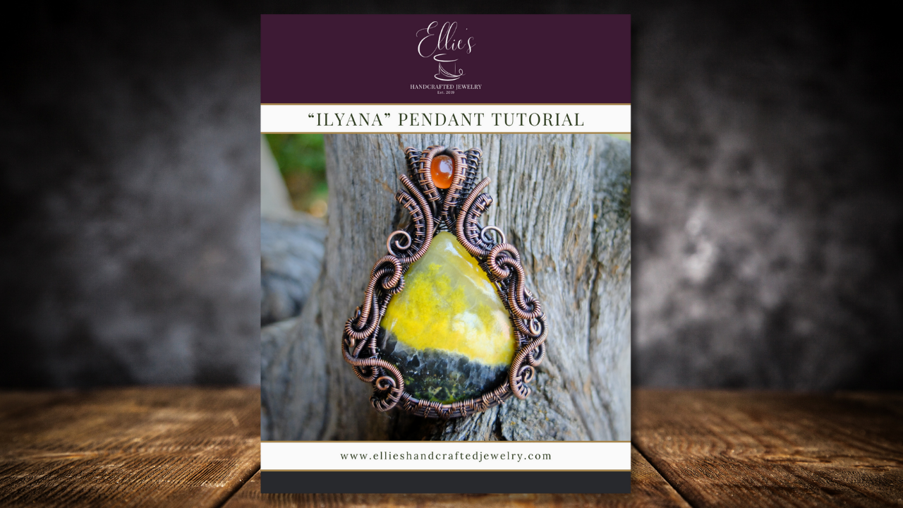 "Ilyana" Pendant Tutorial - PDF File ONLY