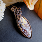 River Jasper & Garnet Pendant