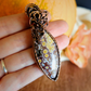 River Jasper & Garnet Pendant