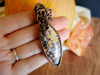 River Jasper & Garnet Pendant