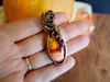 Marigold Song Composite, Citrine, Garnet & Tourmaline Pendant