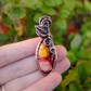 Marigold Song Composite, Citrine, Garnet & Tourmaline Pendant