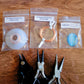 Beginner Wire Weaving Pendant Kit - Kit & PDF E-Book Download