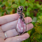 Rhodochrosite & Garnet Pendant