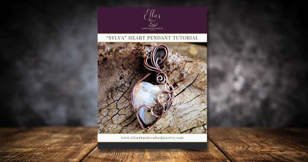 "Sylva" Heart Pendant Tutorial - PDF File ONLY