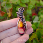 Marigold Song Composite, Citrine, Garnet & Tourmaline Pendant
