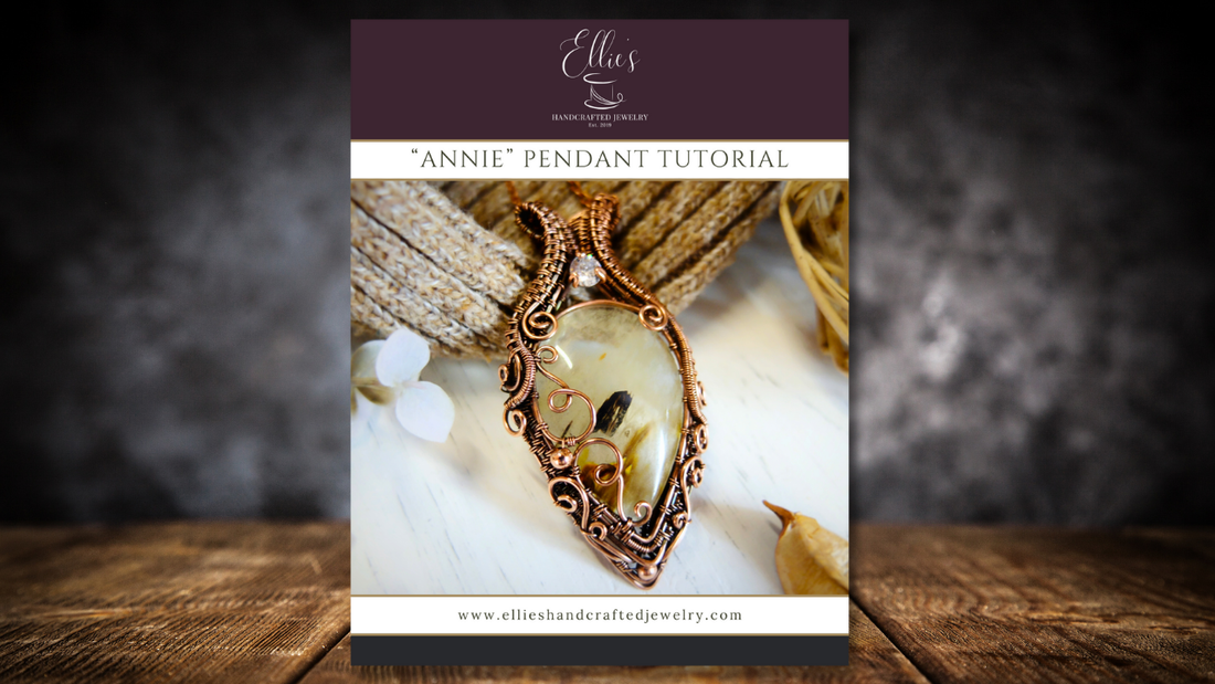 "Annie" Woven Pendant Tutorial — PDF Download