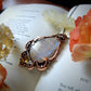 African Moonstone & Citrine Pendant "Elara"