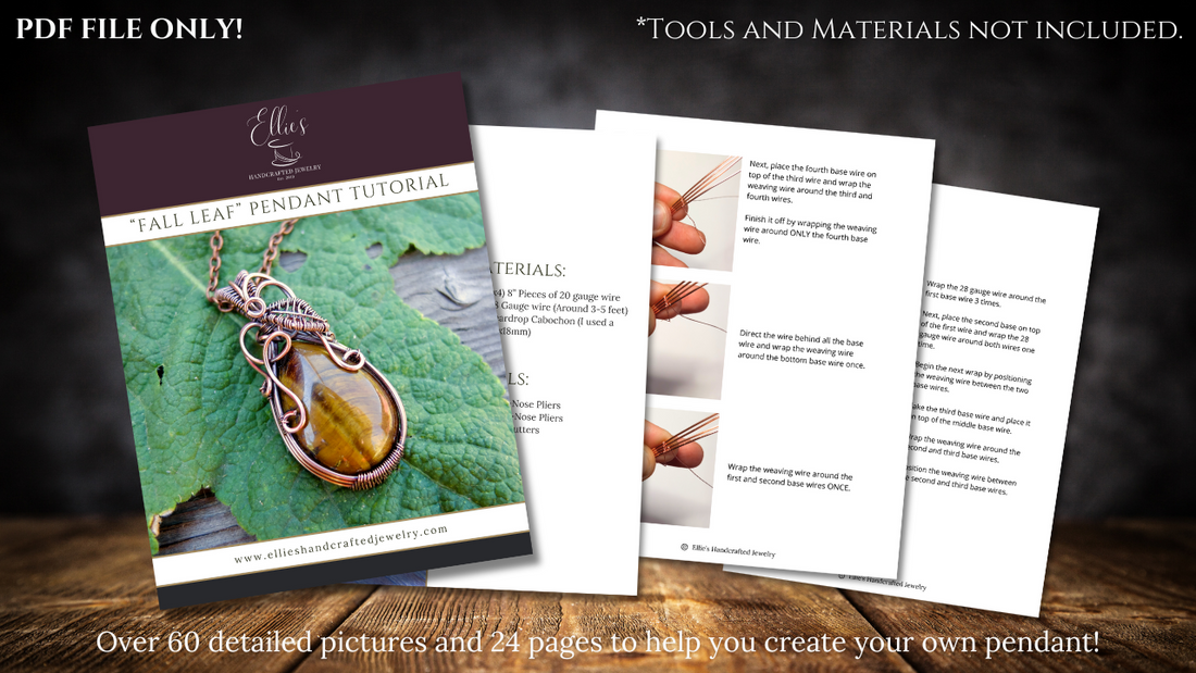 "Fall Leaf" Pendant Tutorial — PDF Download