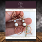 "Snowman" Earrings Tutorial