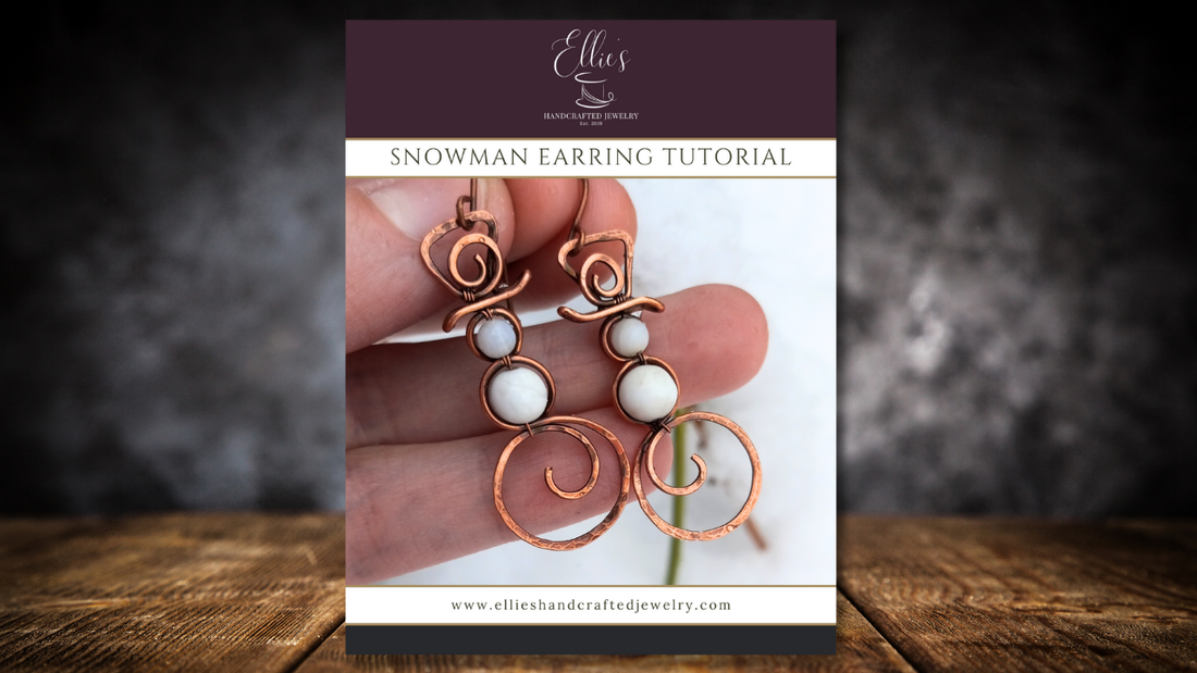 "Snowman" Earrings Tutorial