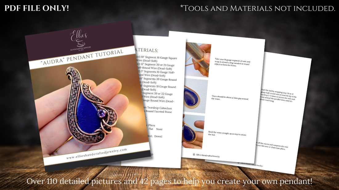 "Audra" Pendant Tutorial — PDF Download