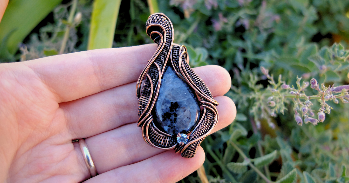 "Primrose" Pendant Tutorial - PDF File ONLY