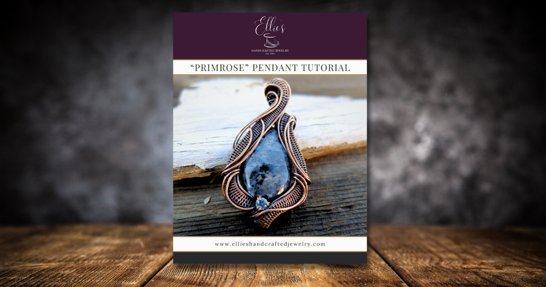 "Primrose" Pendant Tutorial - PDF File ONLY