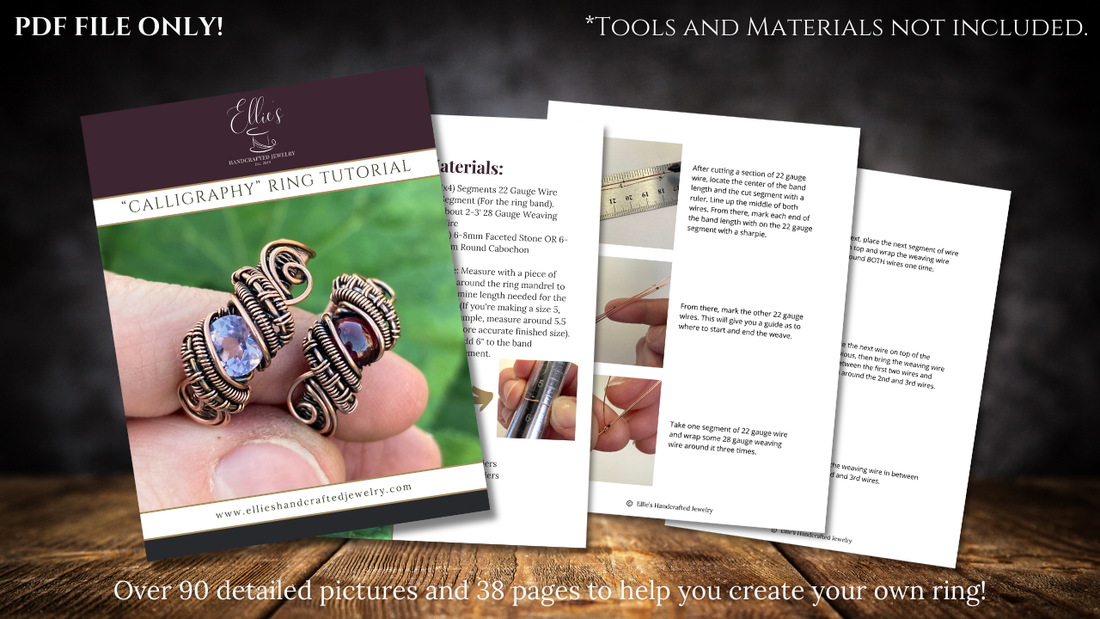 "Calligraphy" Ring Tutorial