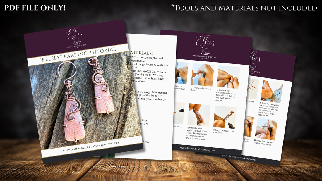 "Kelsey" Earring Tutorial — PDF Download