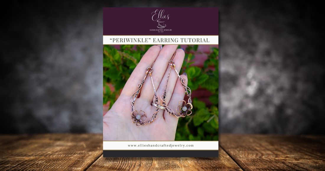 "Periwinkle" Earring Tutorial - PDF File ONLY